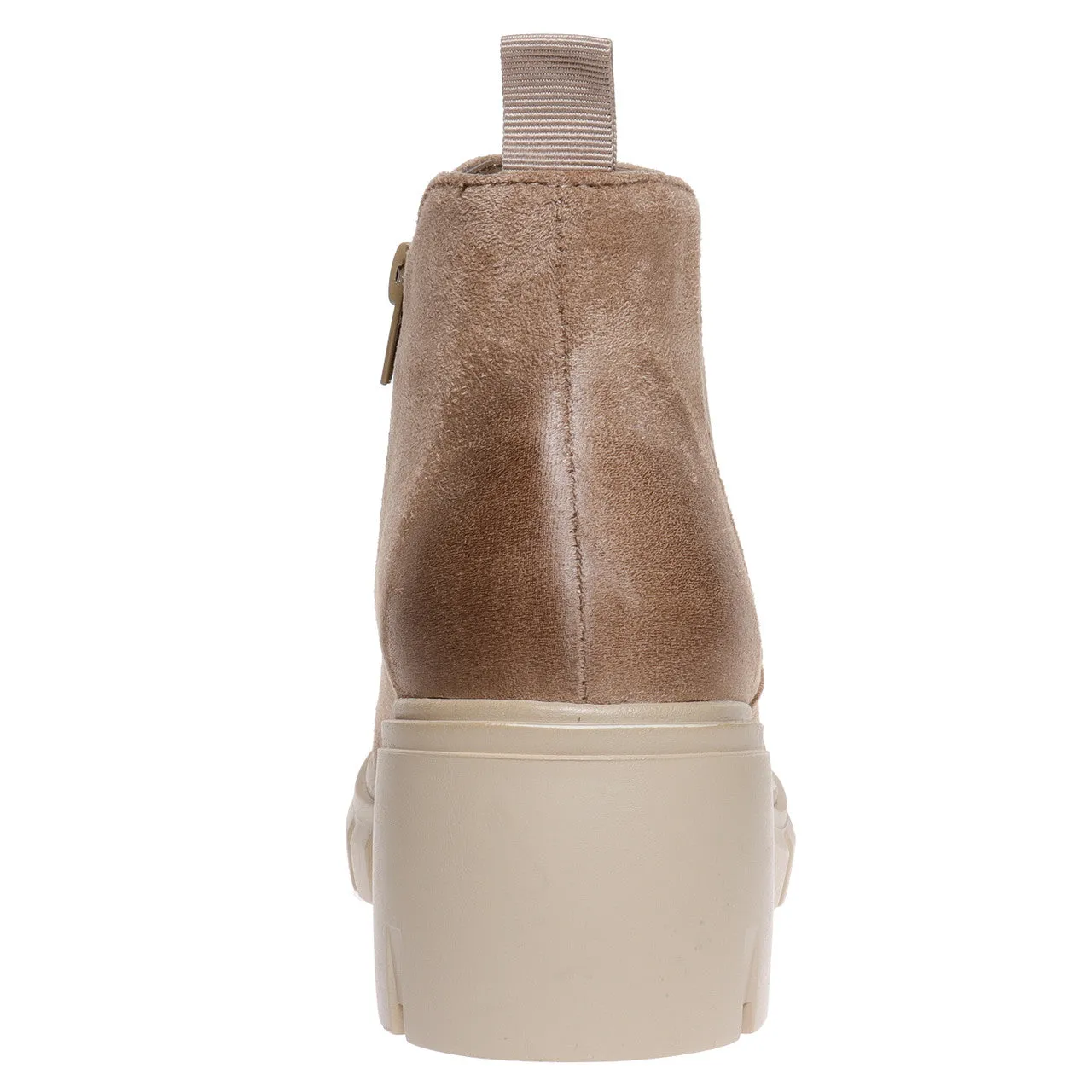 Pierre Dumas Women's Camden-1 Suede Bootie - Taupe 89606-434