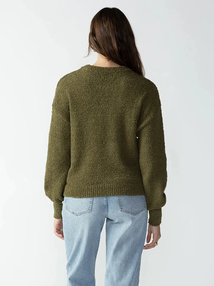 Plush Volume Sleeve Sweater