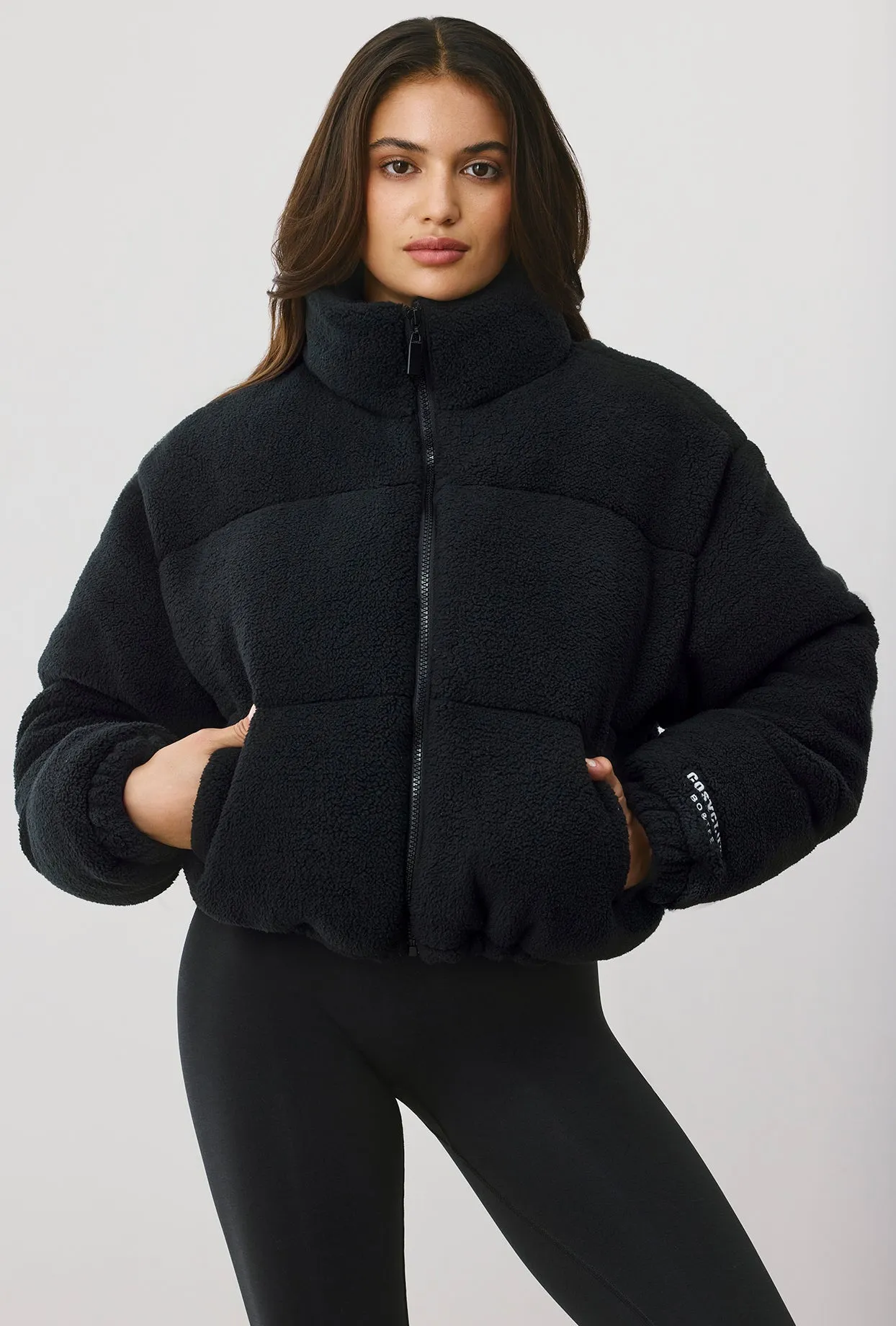 Puffer Jacket in Onyx