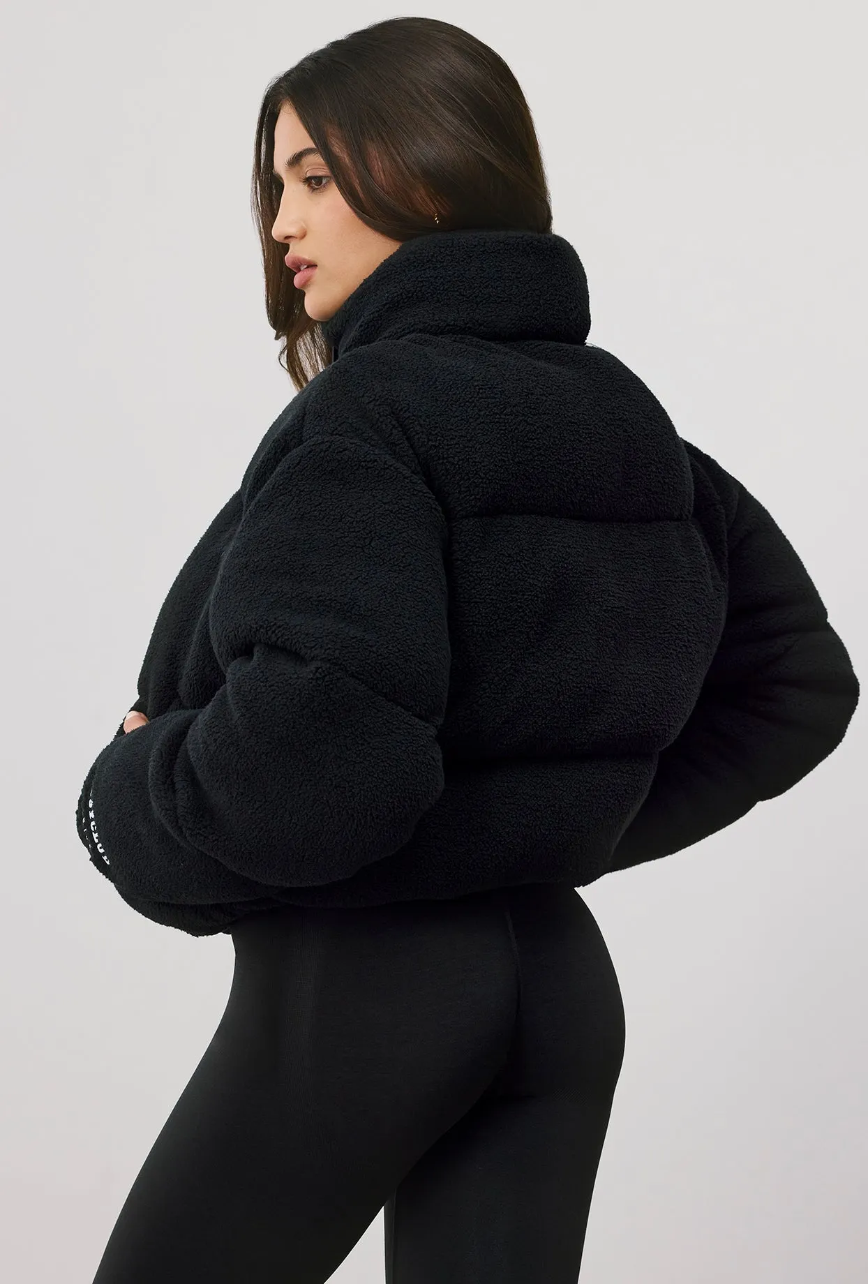 Puffer Jacket in Onyx