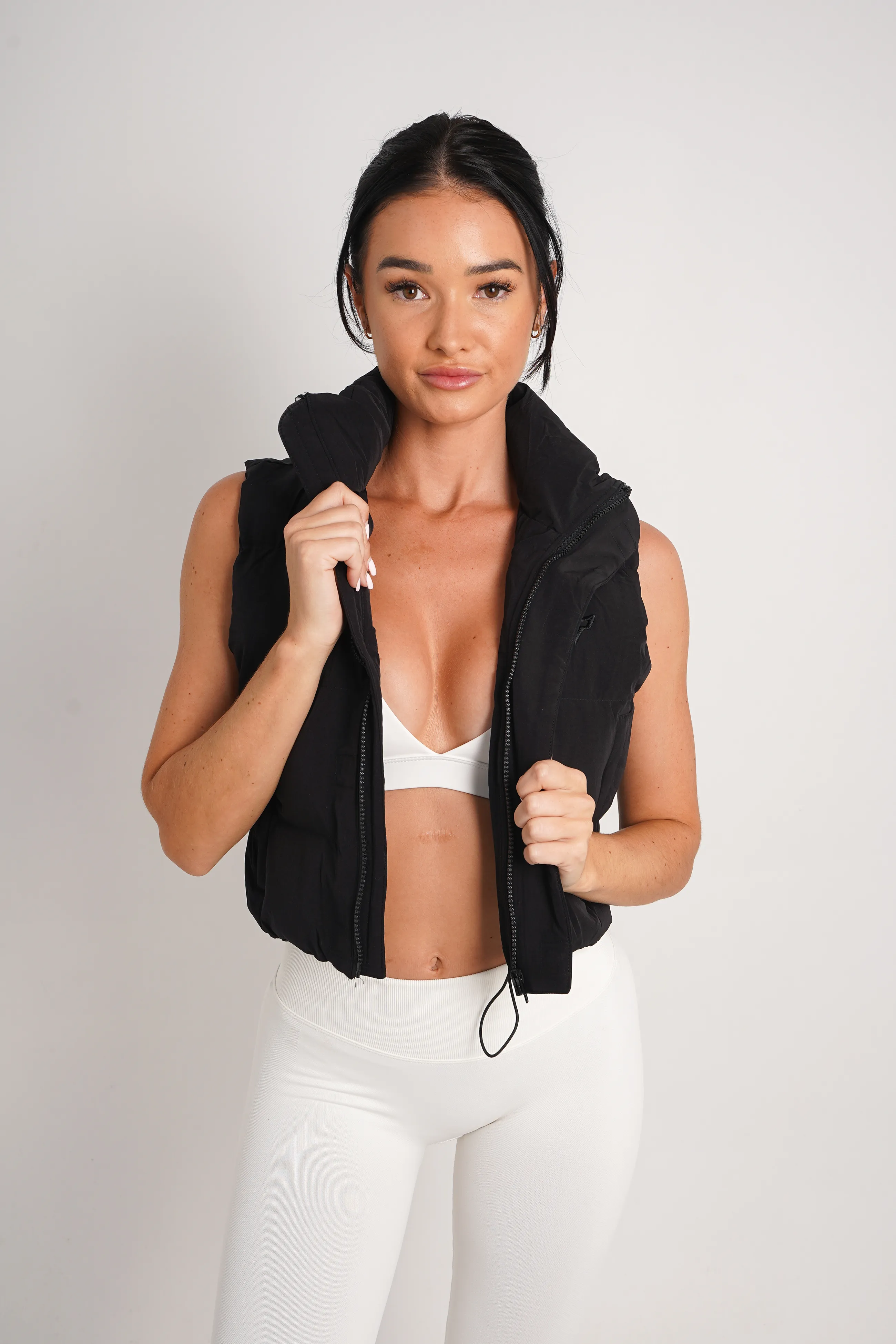 Puffer Vest - Black