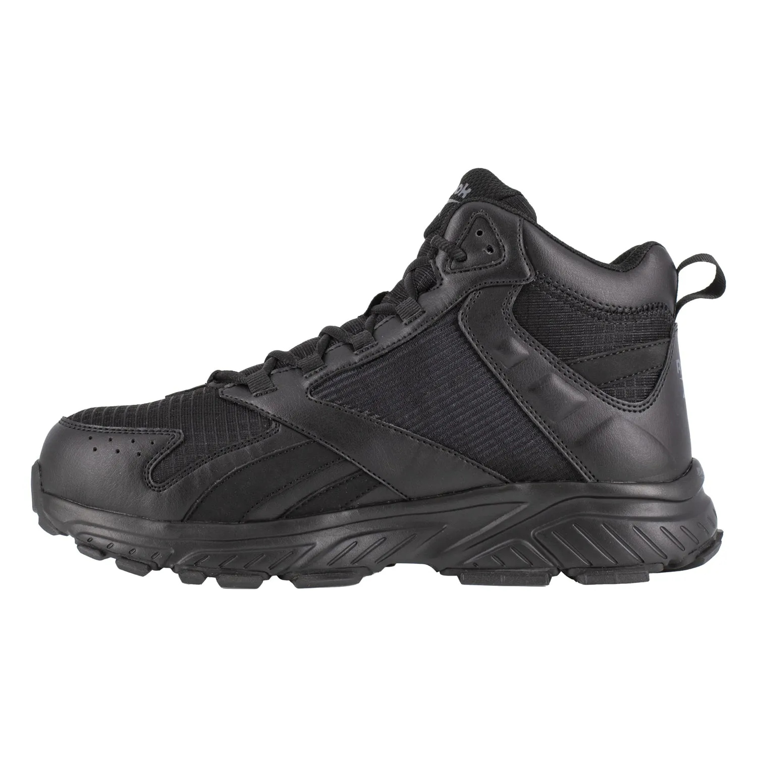 Reebok Mens Black Mesh Work Boots Hyperium Trail Hiker CT