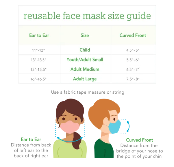 Resusable Child's Face Mask with Storage Case