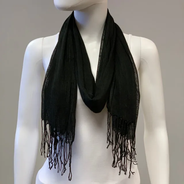 Scarf Silk Open Weave