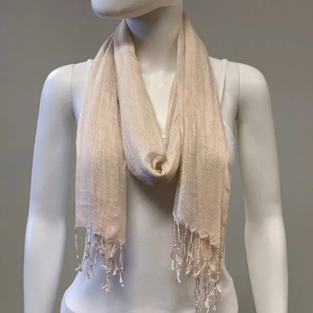 Scarf Silk Open Weave