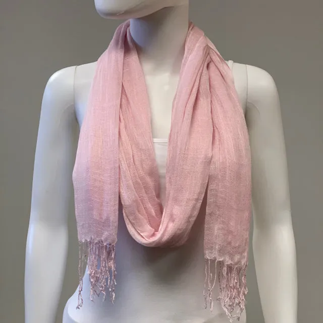 Scarf Silk Open Weave