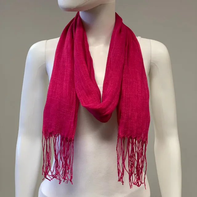 Scarf Silk Open Weave