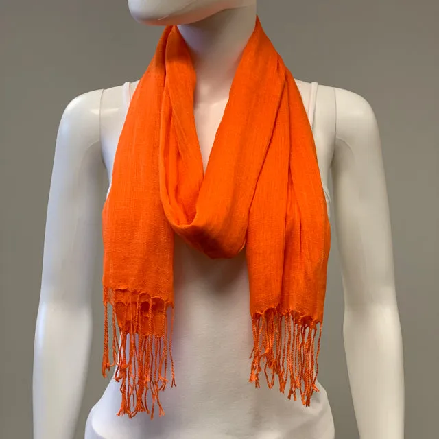 Scarf Silk Open Weave