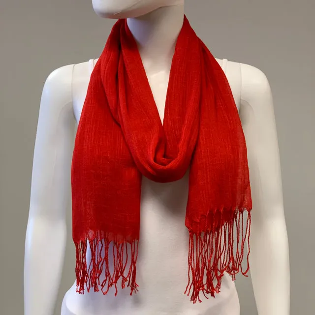 Scarf Silk Open Weave