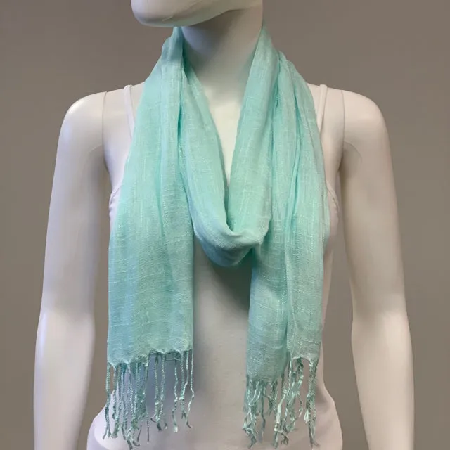 Scarf Silk Open Weave