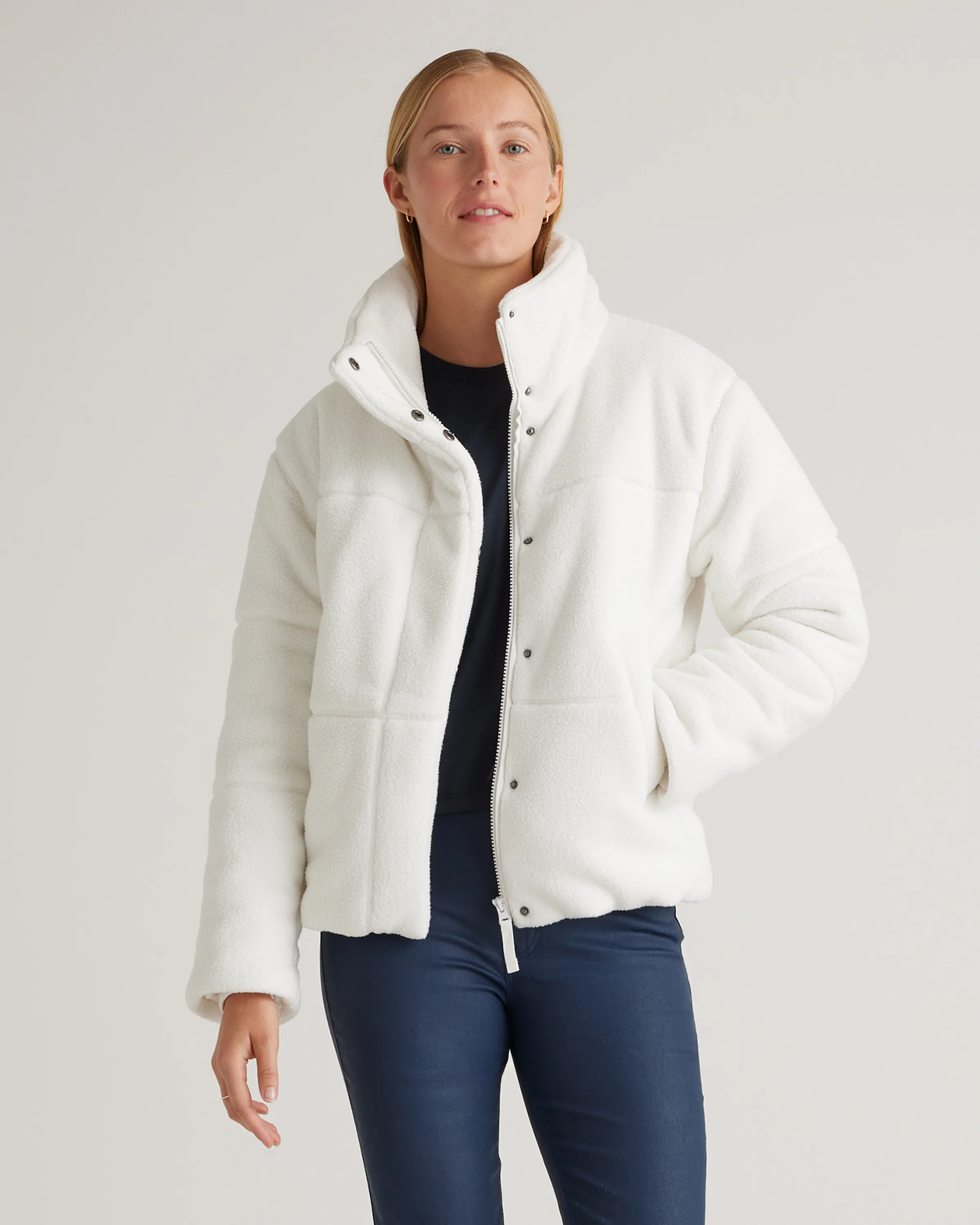 Sherpa Puffer Jacket