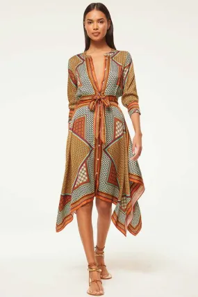 Solmaz Dress - Positano Scarf