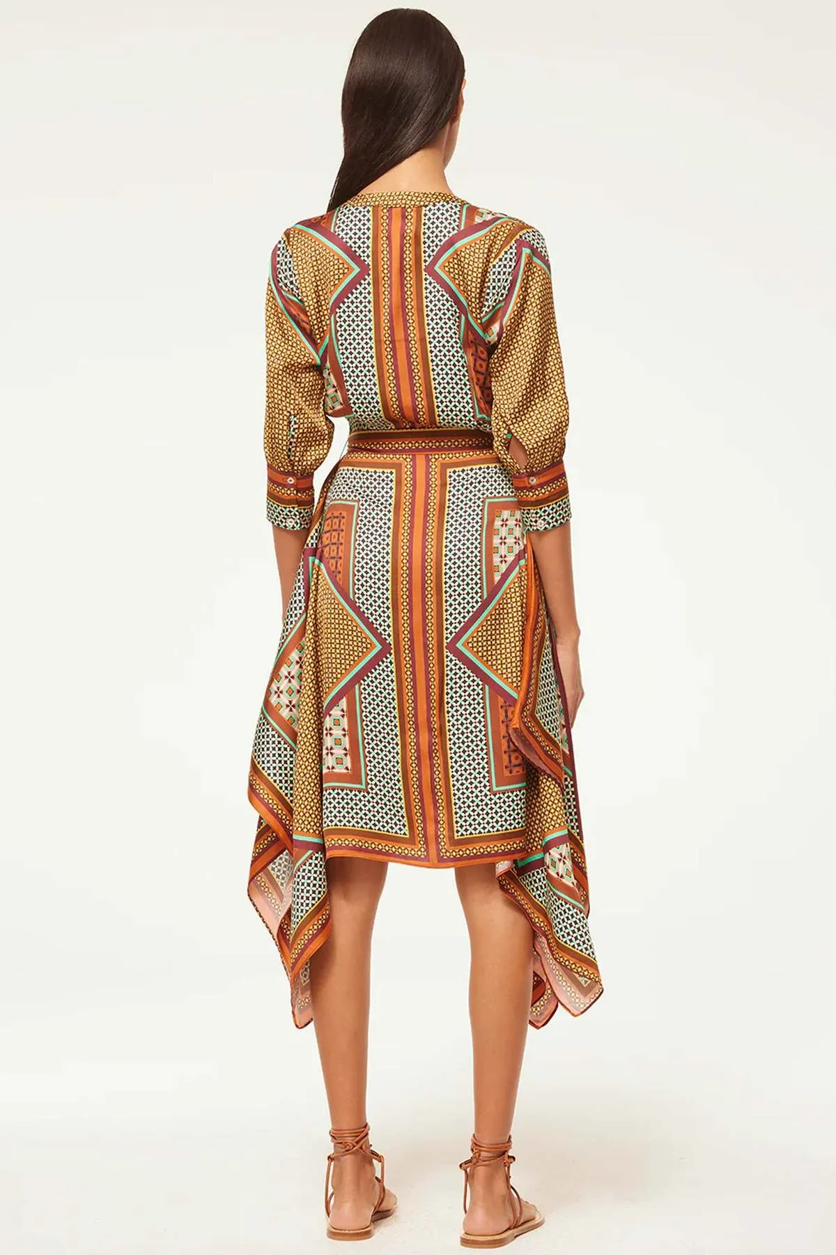 Solmaz Dress - Positano Scarf