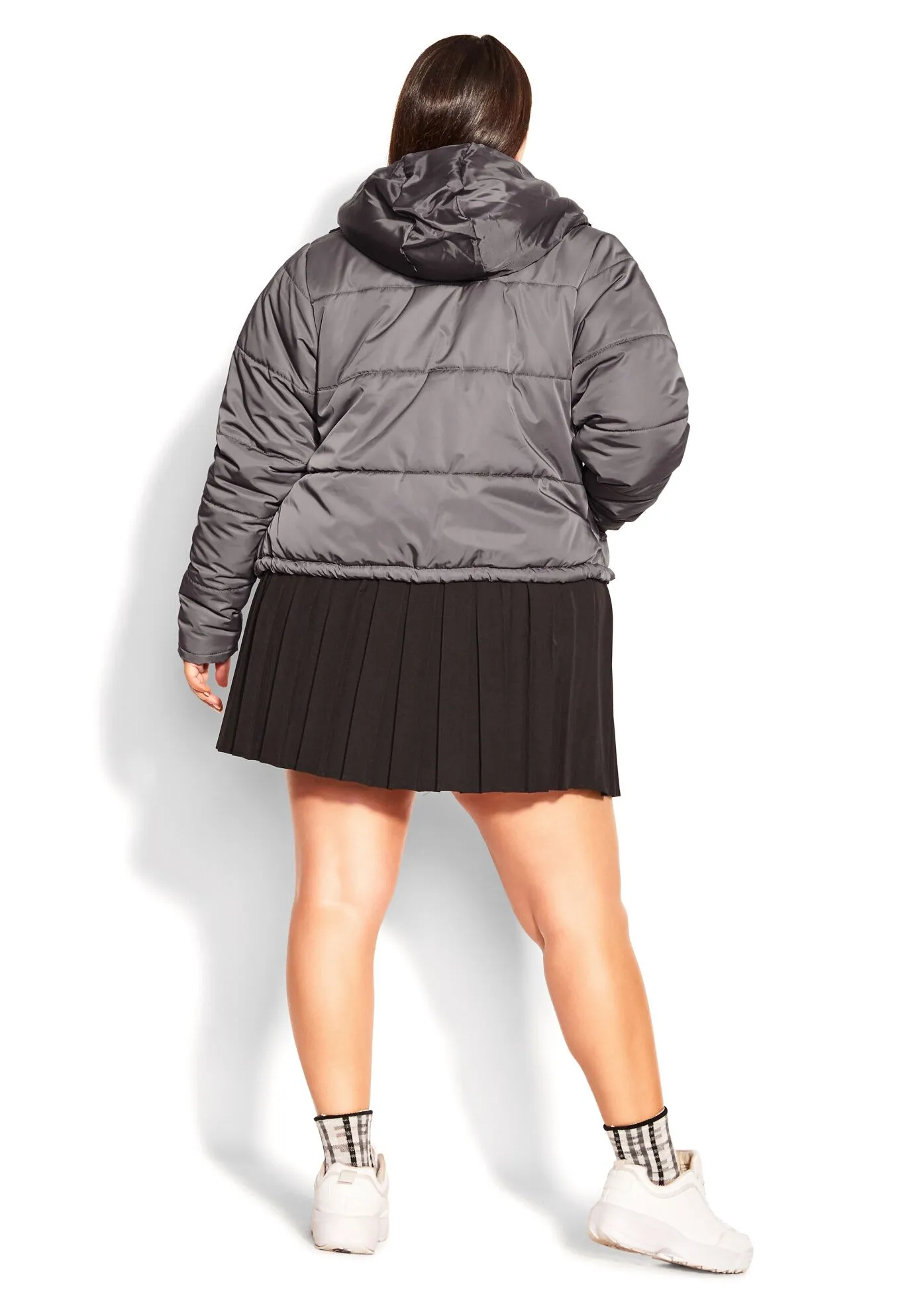 Streetwise Puffer Jacket - platinum