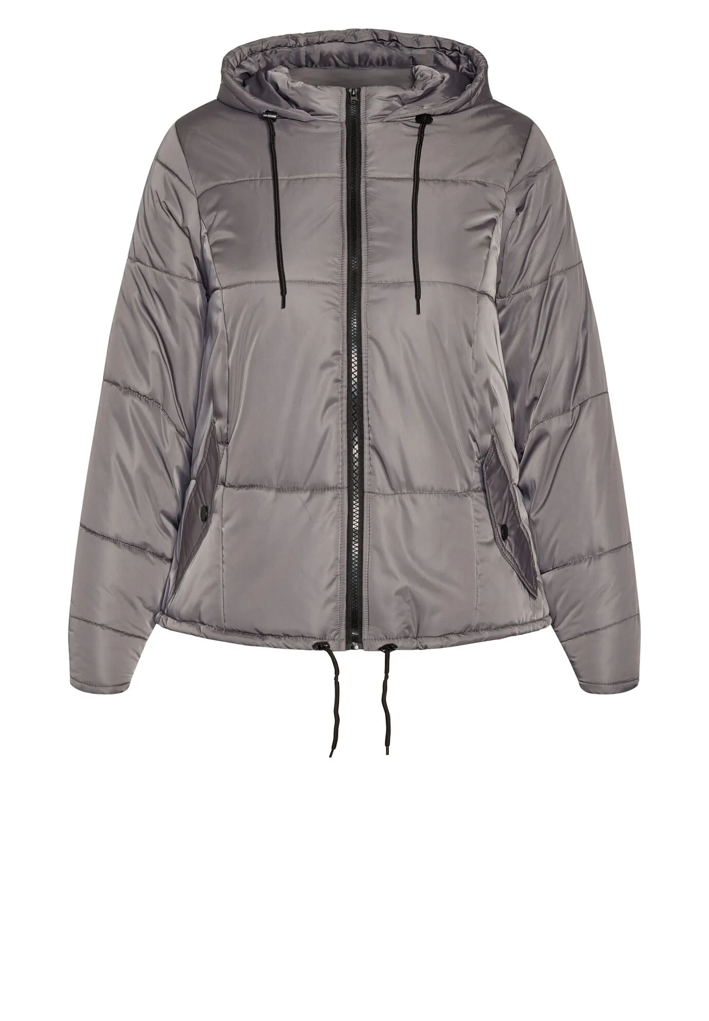 Streetwise Puffer Jacket - platinum