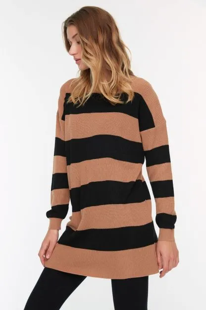 Striped Knitted Sweater