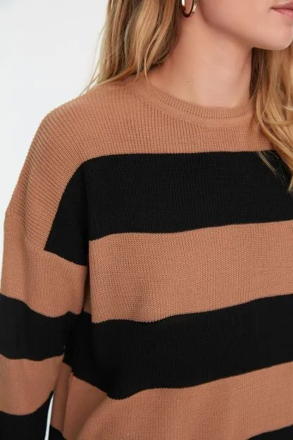 Striped Knitted Sweater