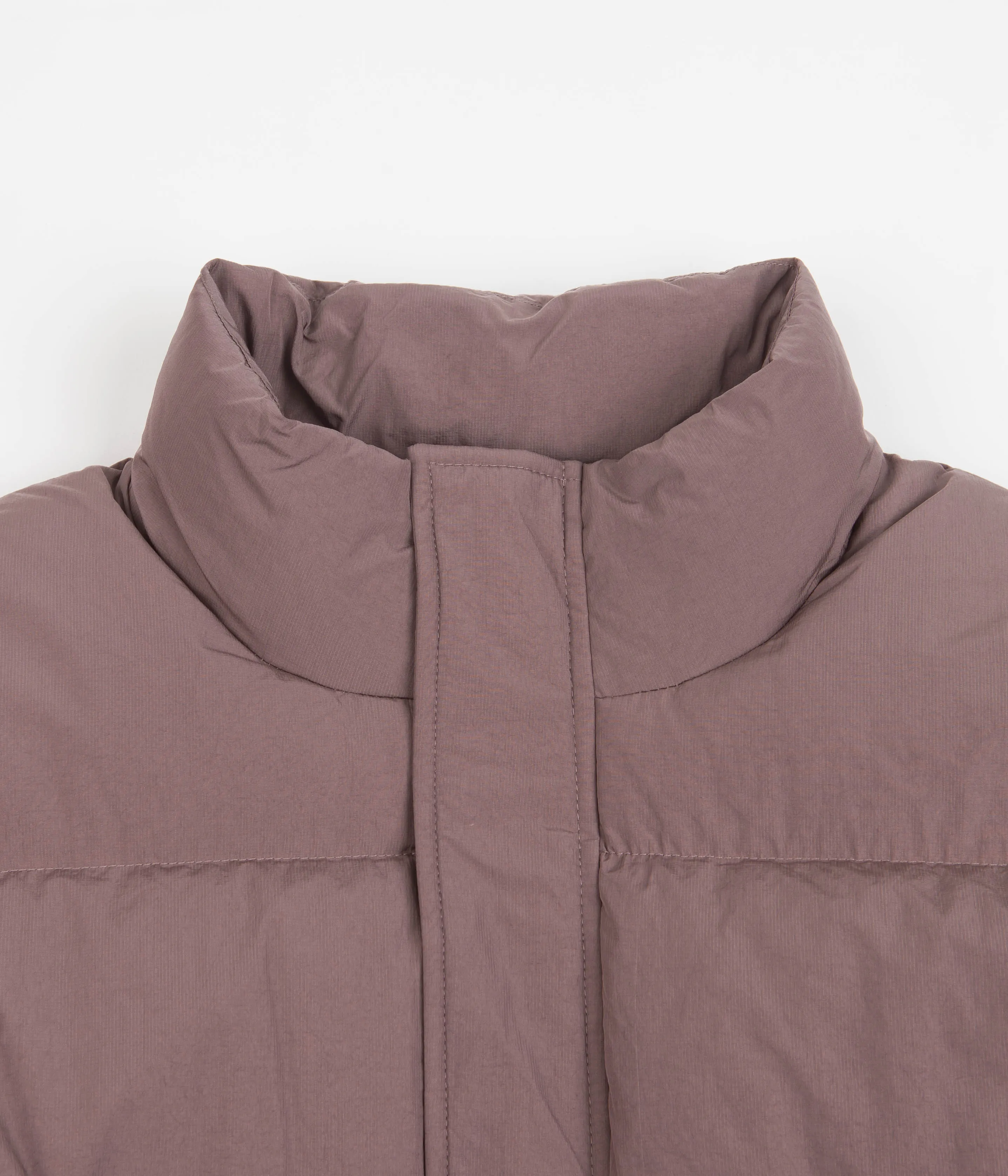 Stussy Ripstop Down Puffer Jacket - Rose