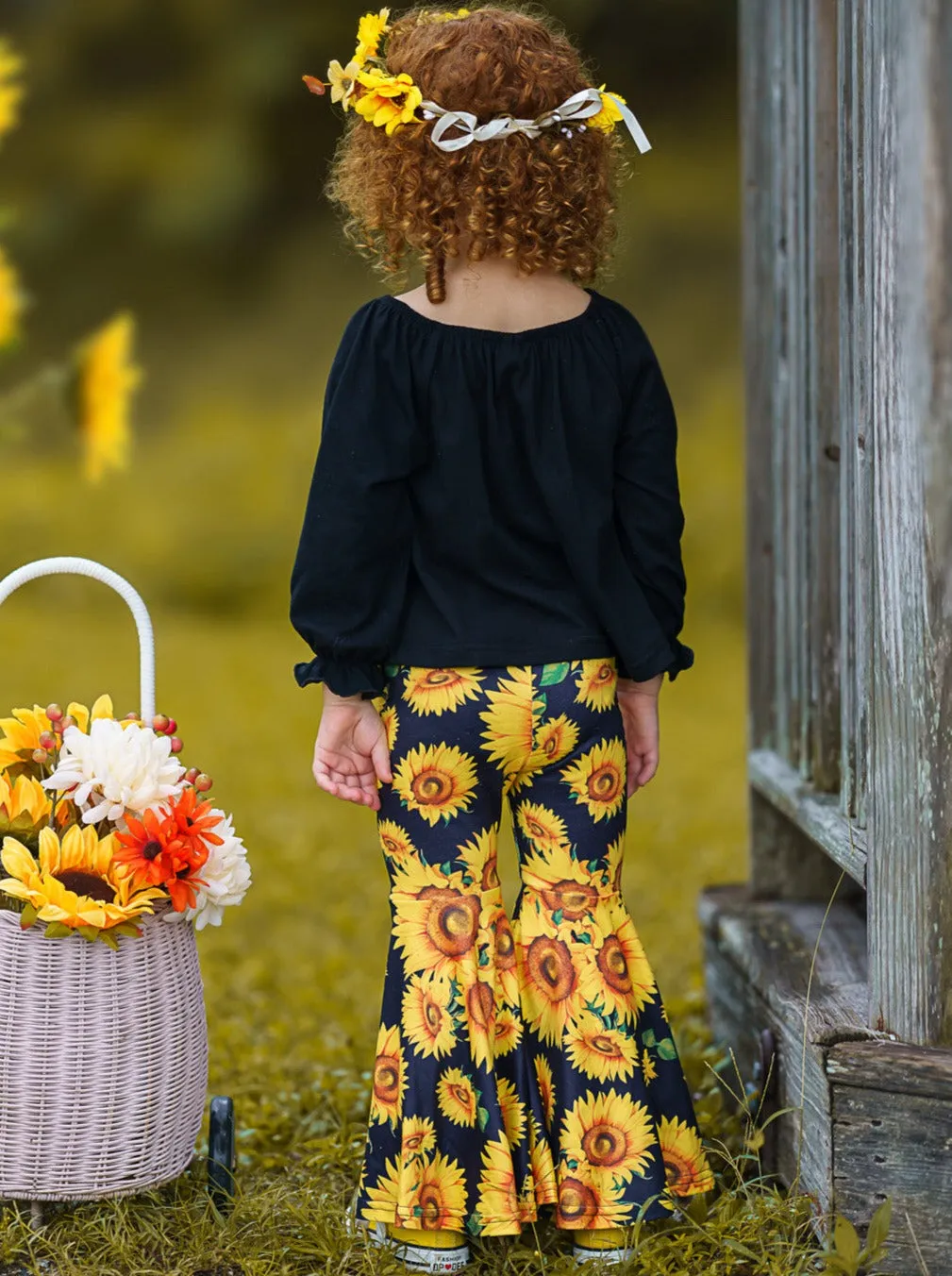 Sunflower Power Bell Bottom Set