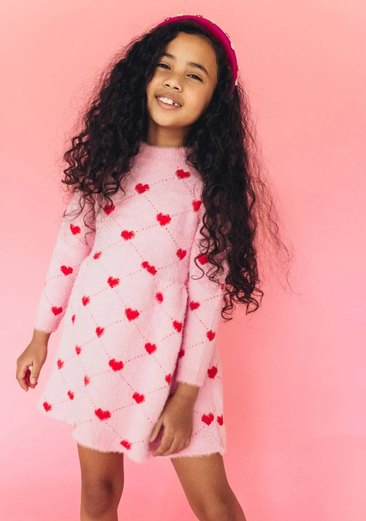 Sweetheart Sweater Dress