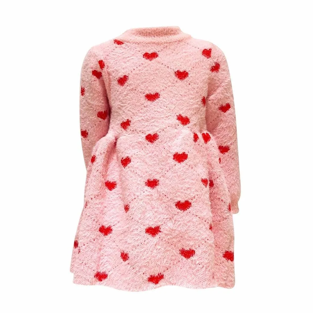 Sweetheart Sweater Dress