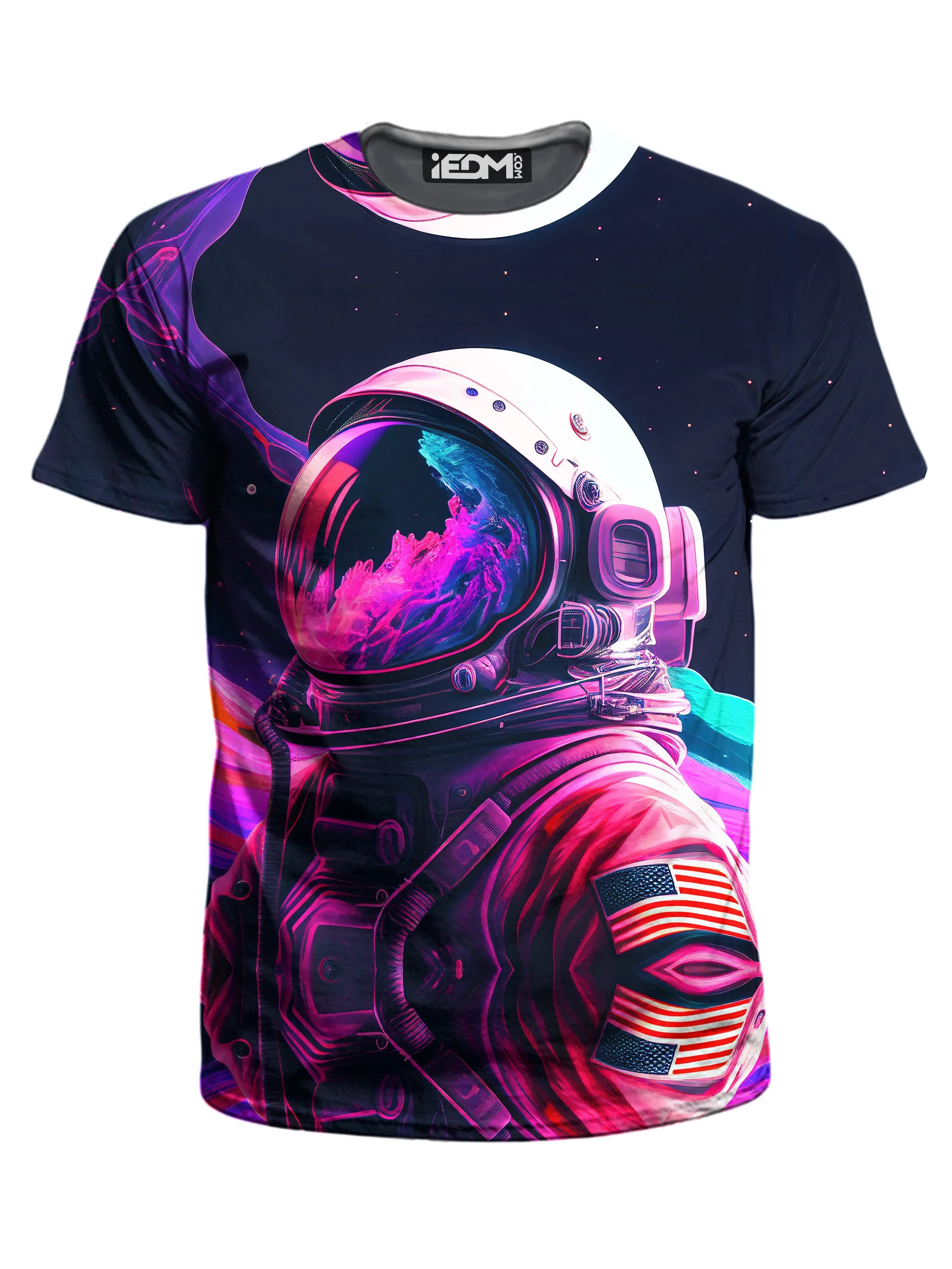 Synthwave Astronaut T-Shirt and Joggers Combo