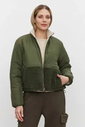 Tasha Puffer Jacket - Army