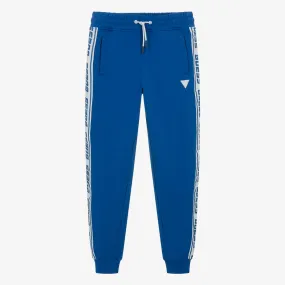 Teen Boys Blue Organic Cotton Joggers