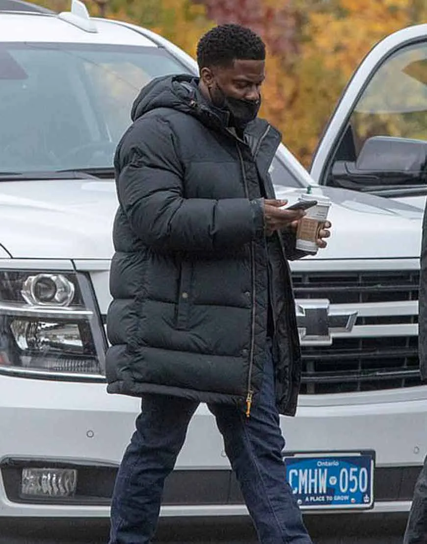 The Man From Toronto 2021 Kevin Hart Puffer Jacket