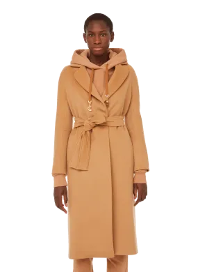 THE SOCIAL SUNDAY  Virgin wool coat - Brown