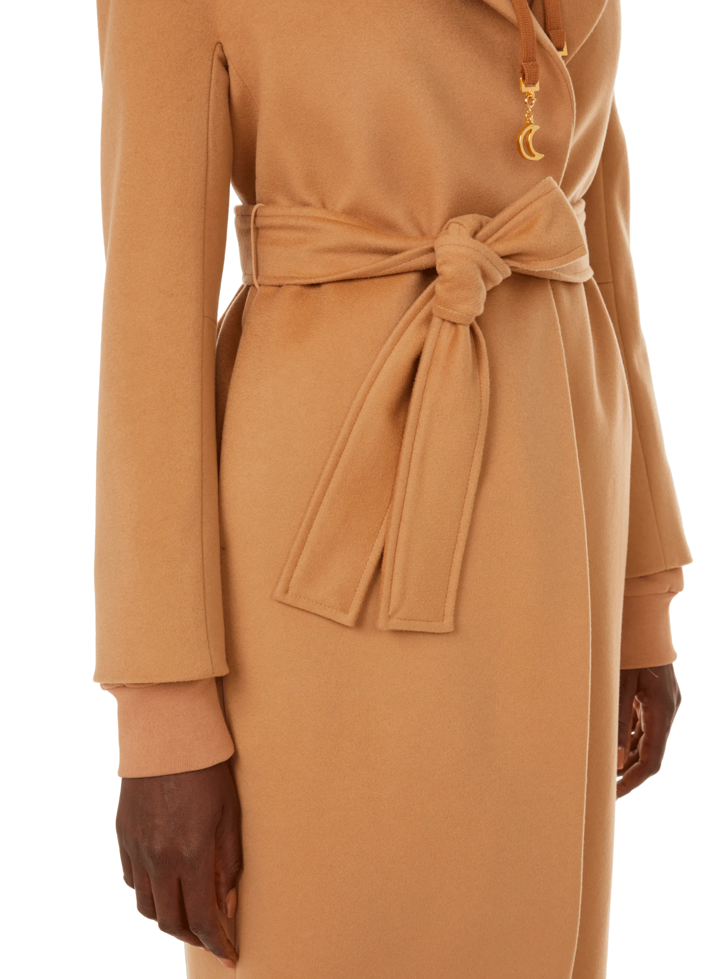 THE SOCIAL SUNDAY  Virgin wool coat - Brown