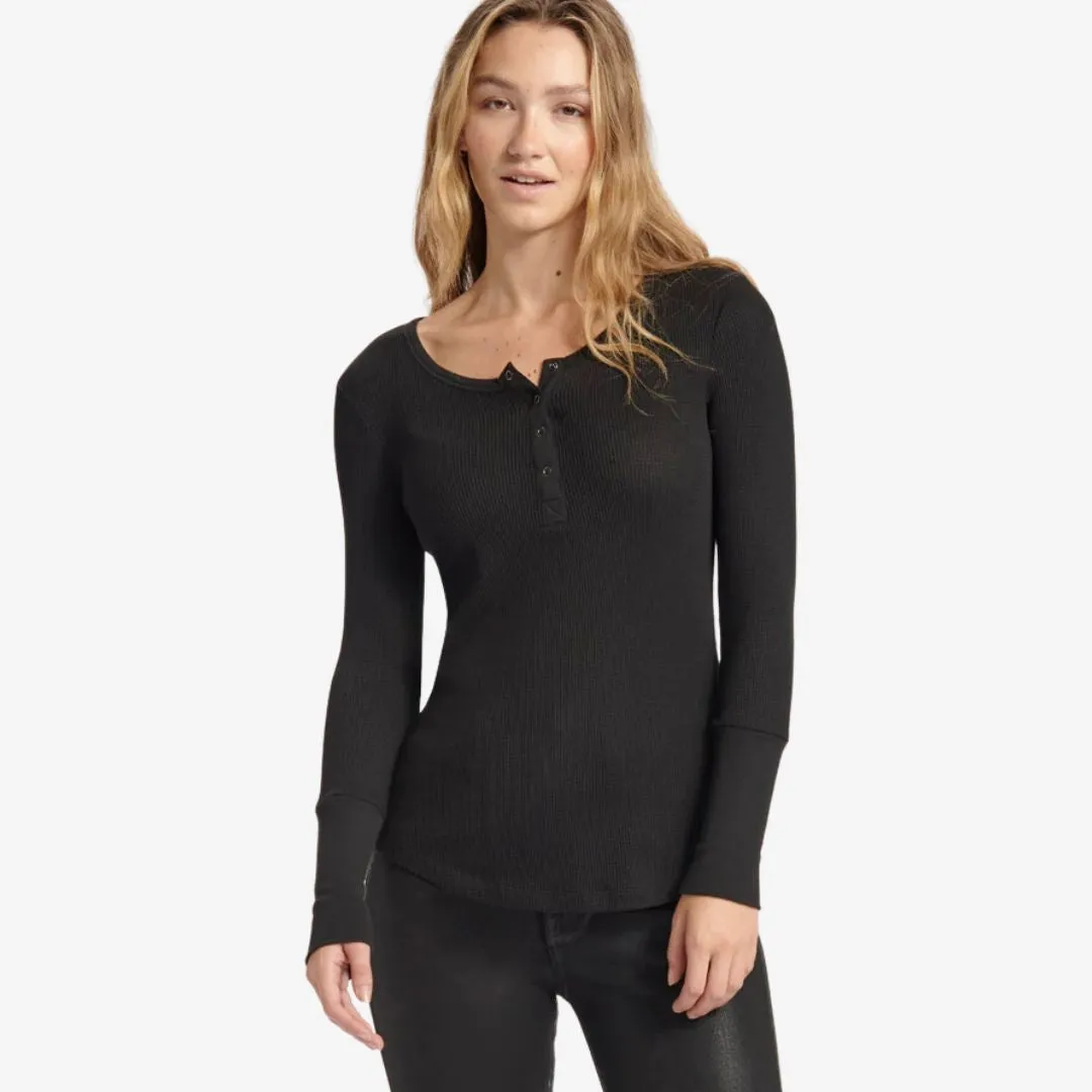 Thermal Forever Henley (Black)