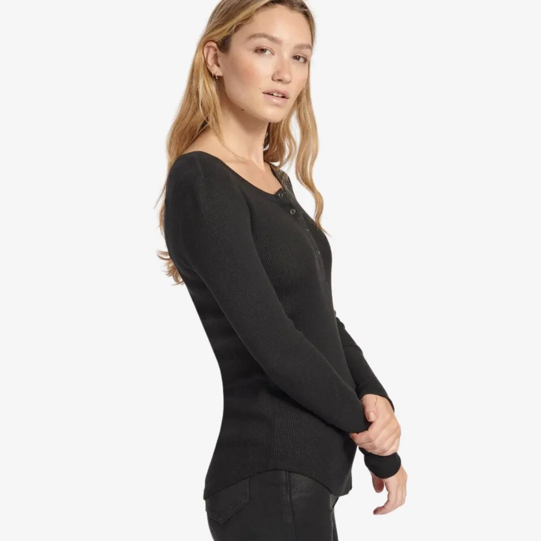 Thermal Forever Henley (Black)