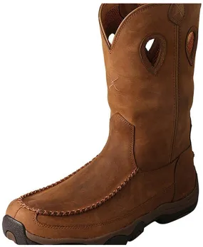 Twisted X Men's 11 Pull-On Hiker Boot, Distressed Saddle/Saddle, 13(W)