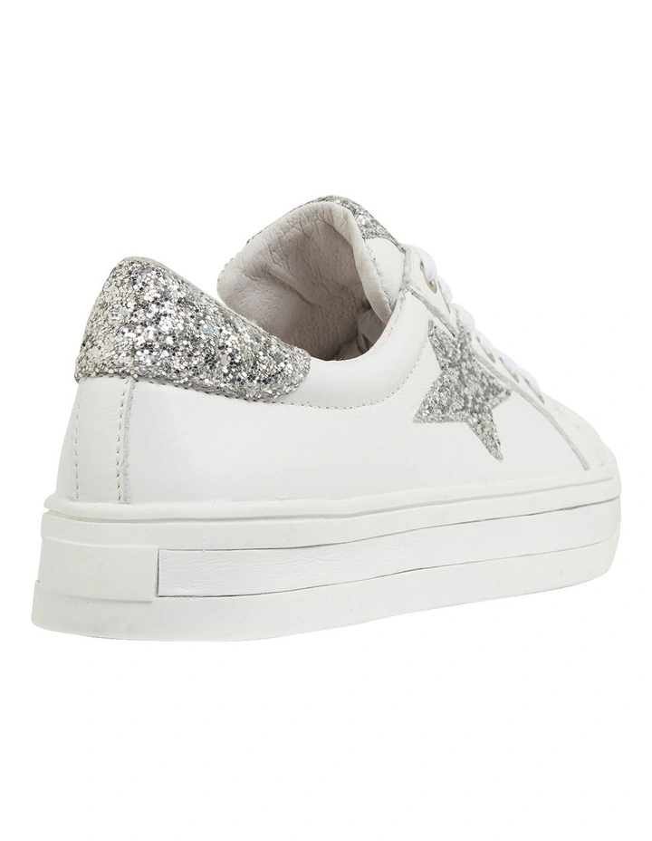 Ultra White/Glitter Sneakers