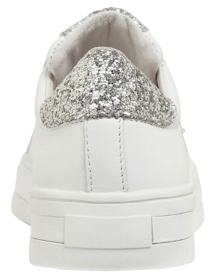 Ultra White/Glitter Sneakers