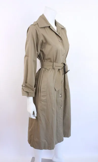 Vintage 70's YVES SAINT LAURENT Safari Trench Coat