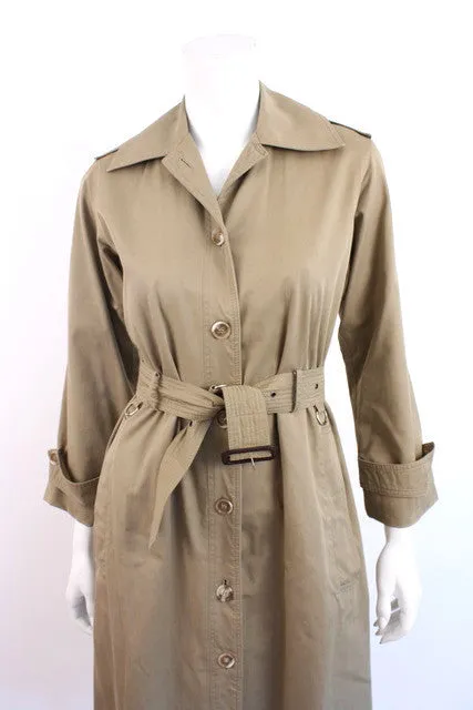 Vintage 70's YVES SAINT LAURENT Safari Trench Coat