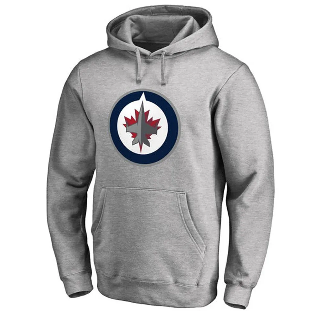 WINNIPEG JETS FANATICS ADULT PRIMARY LOGO HOODIE