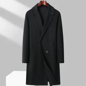 Winter Double-sided Woolen Coat Men's