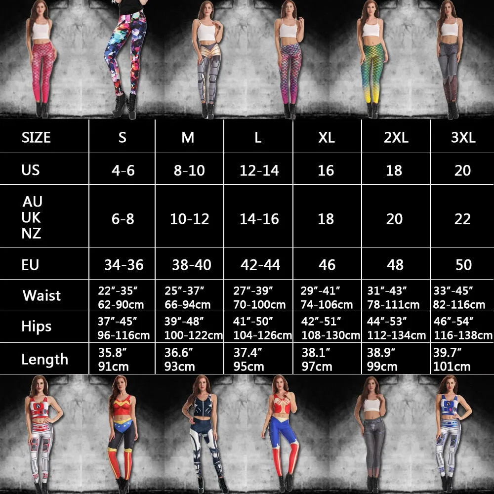 Women Leggings Lovely Cat Hologrephic Digital Print Fitness legging High Waist Workout Pants Casual Street Leggins