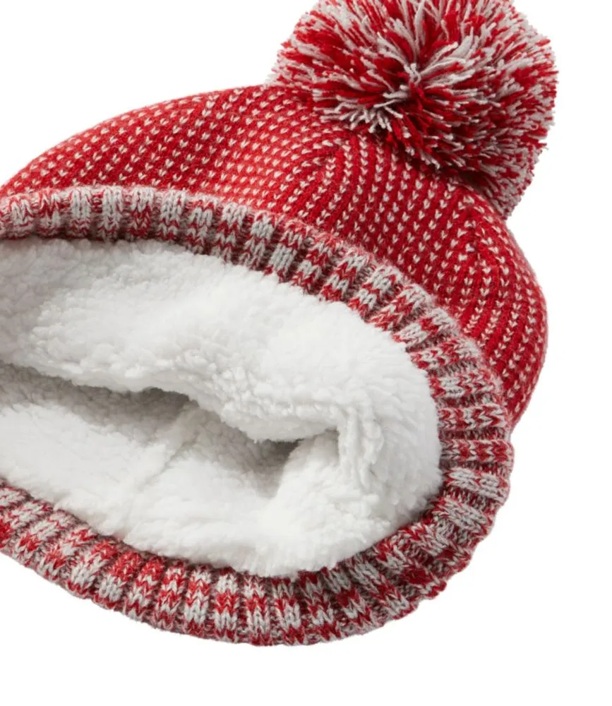 Women's Winter Lined Pom Gift Set